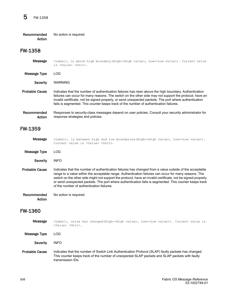 Fw-1358, Fw-1359, Fw-1360 | Dell POWEREDGE M1000E User Manual | Page 528 / 934