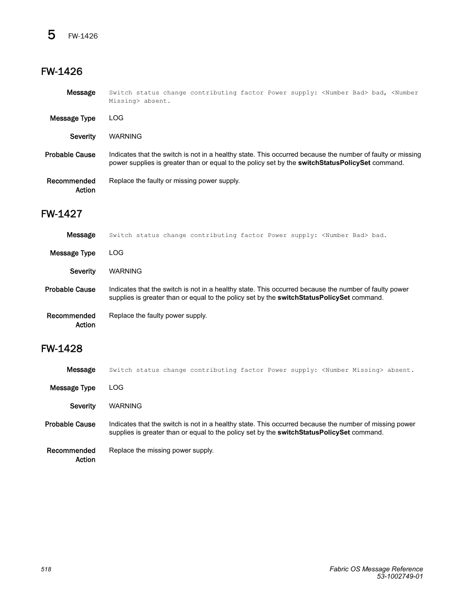 Fw-1426, Fw-1427, Fw-1428 | Dell POWEREDGE M1000E User Manual | Page 540 / 934