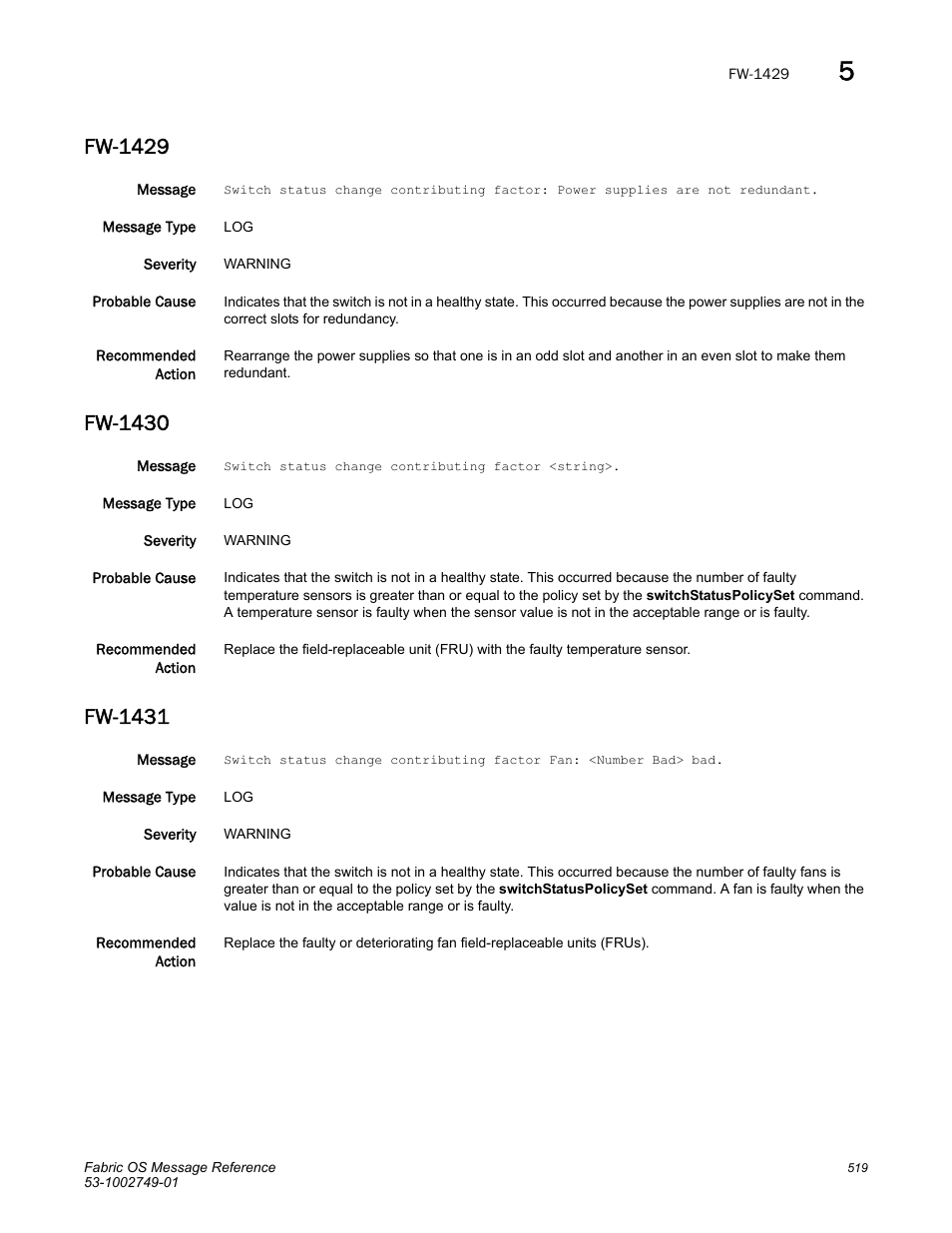 Fw-1429, Fw-1430, Fw-1431 | Dell POWEREDGE M1000E User Manual | Page 541 / 934