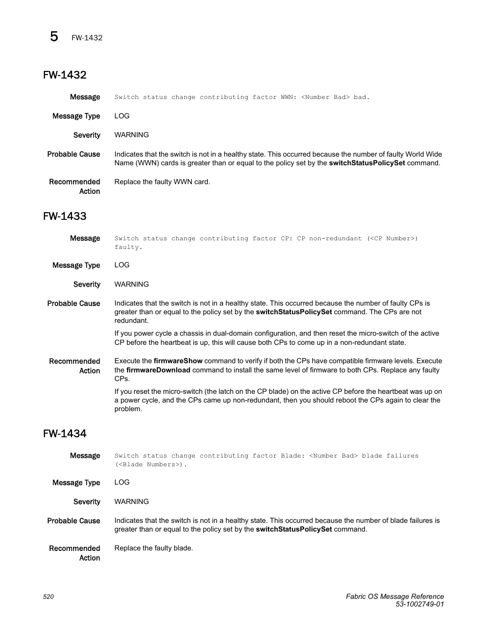Fw-1432, Fw-1433, Fw-1434 | Dell POWEREDGE M1000E User Manual | Page 542 / 934