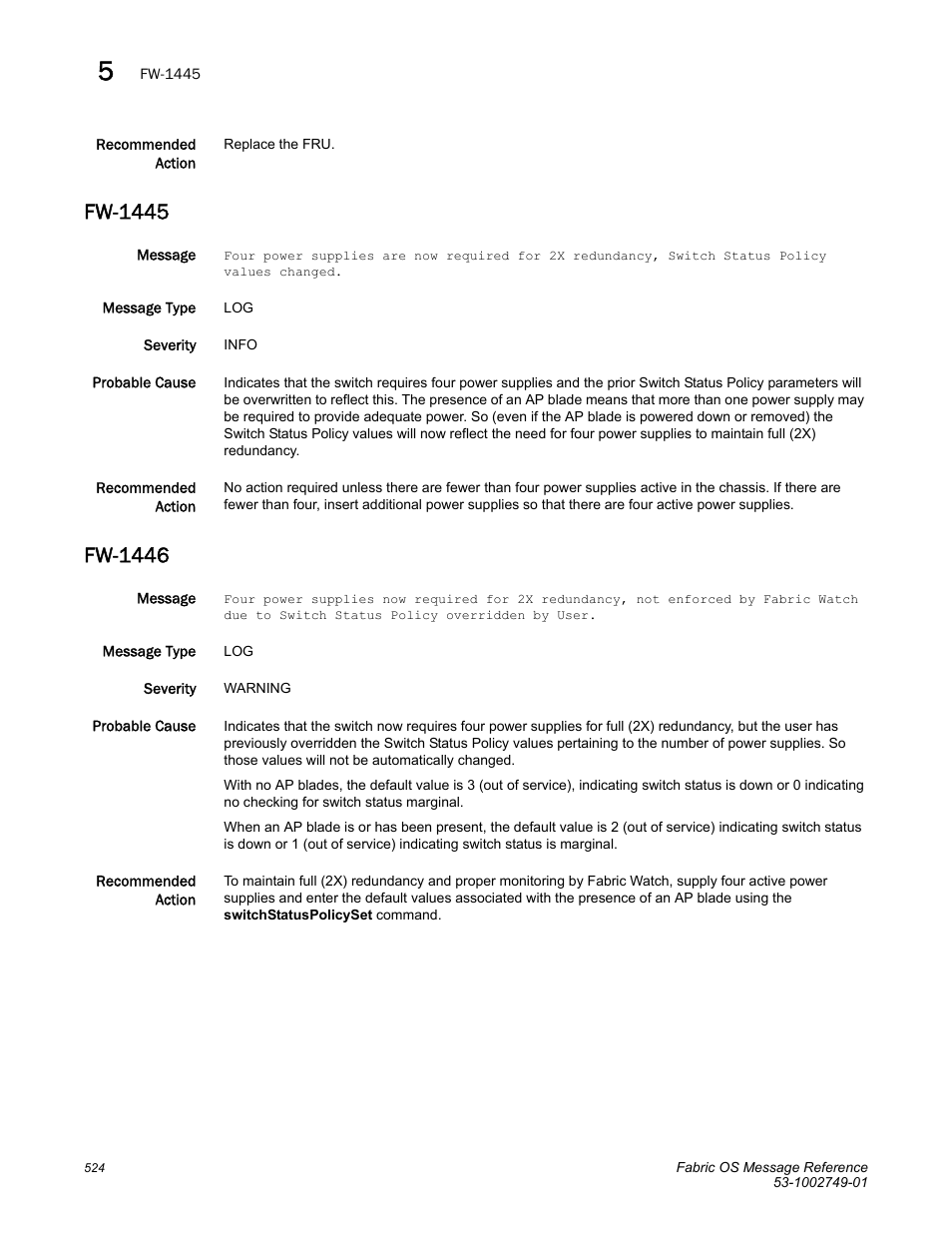 Fw-1445, Fw-1446 | Dell POWEREDGE M1000E User Manual | Page 546 / 934