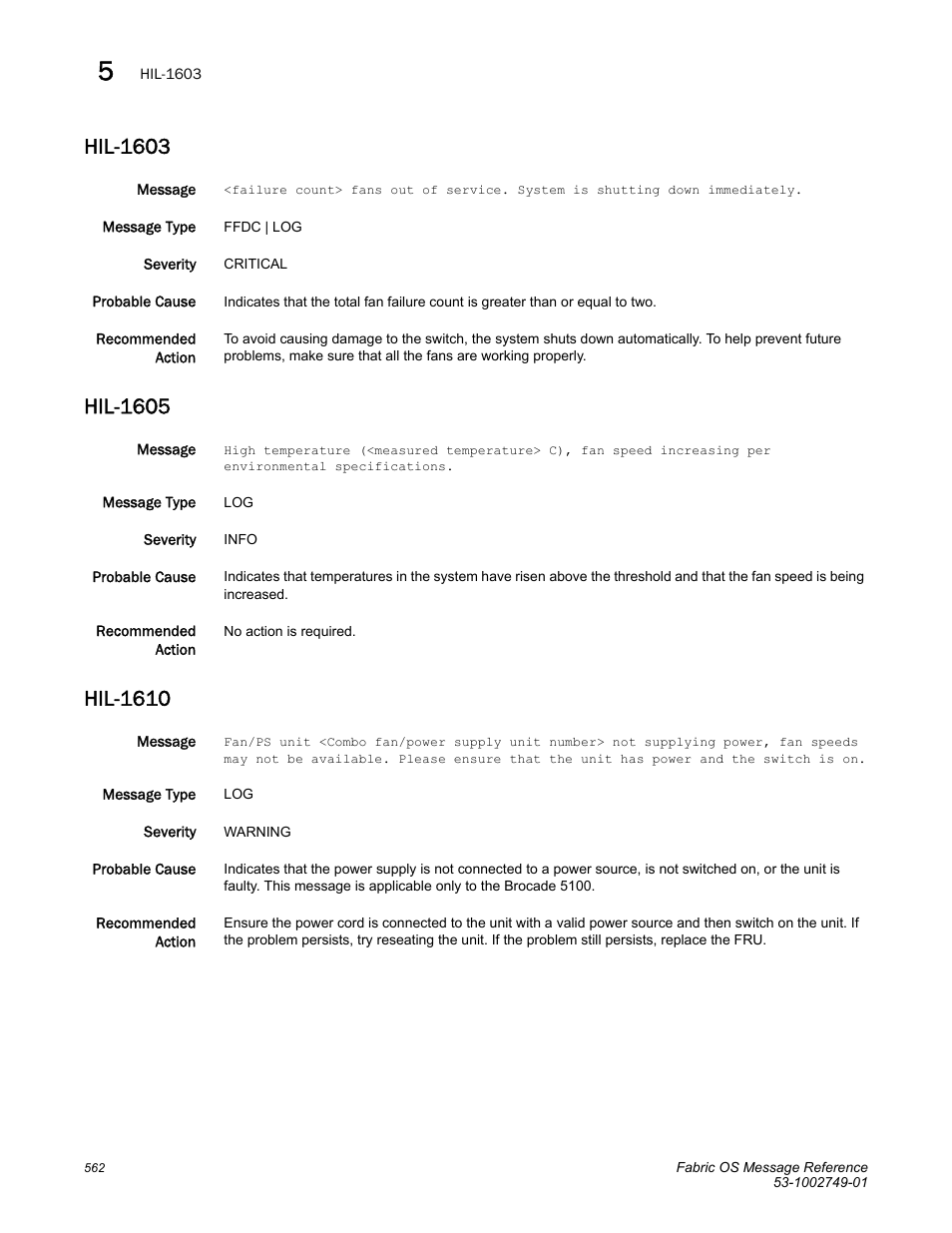 Hil-1603, Hil-1605, Hil-1610 | Dell POWEREDGE M1000E User Manual | Page 584 / 934