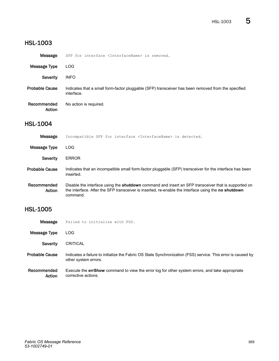 Hsl-1003, Hsl-1004, Hsl-1005 | Dell POWEREDGE M1000E User Manual | Page 591 / 934