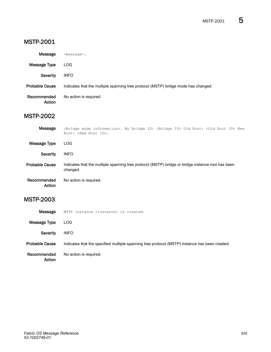 Mstp-2001, Mstp-2002, Mstp-2003 | Dell POWEREDGE M1000E User Manual | Page 647 / 934