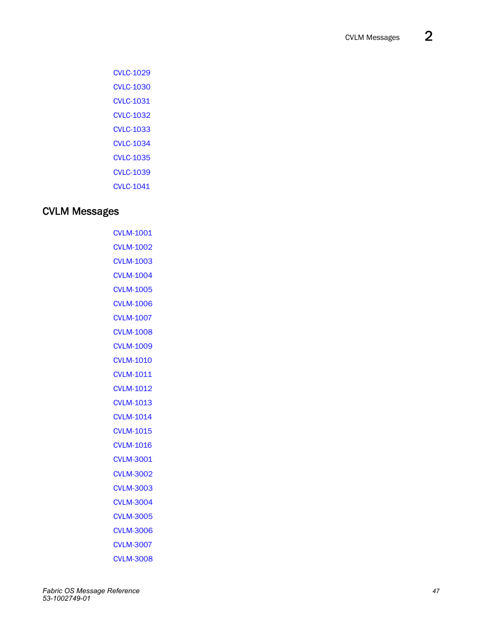 Cvlm messages | Dell POWEREDGE M1000E User Manual | Page 69 / 934
