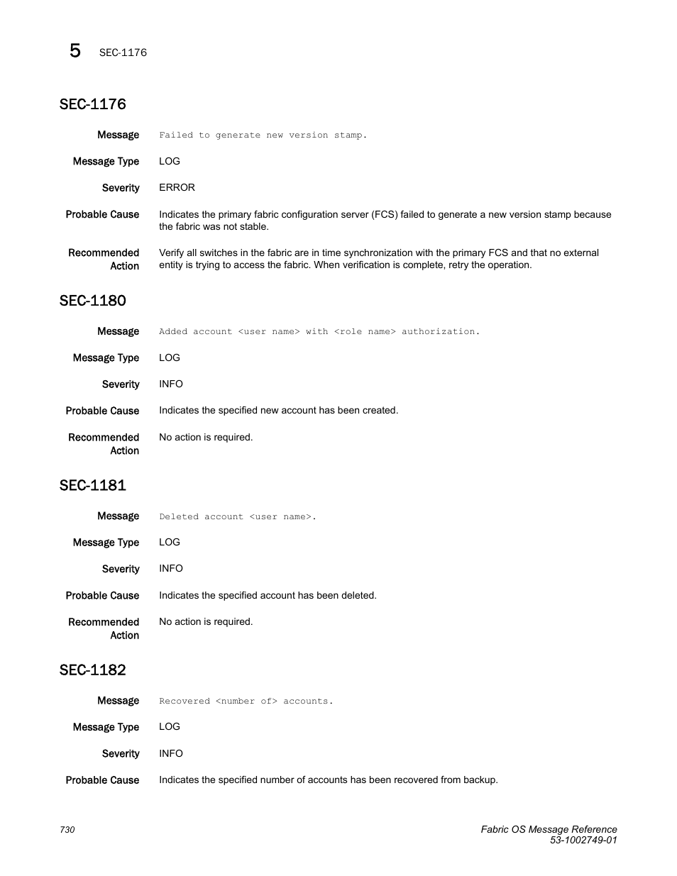 Sec-1176, Sec-1180, Sec-1181 | Sec-1182 | Dell POWEREDGE M1000E User Manual | Page 752 / 934
