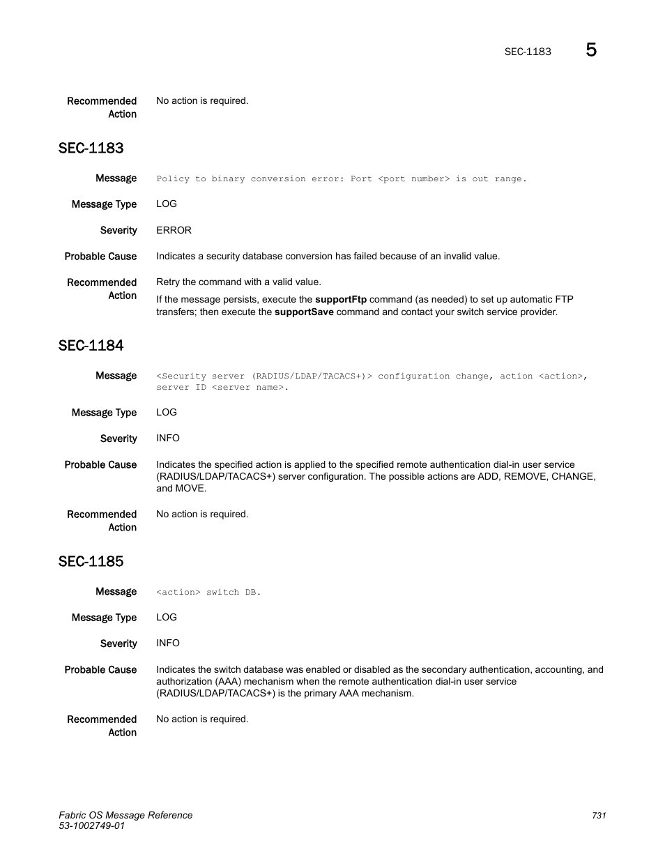 Sec-1183, Sec-1184, Sec-1185 | Dell POWEREDGE M1000E User Manual | Page 753 / 934