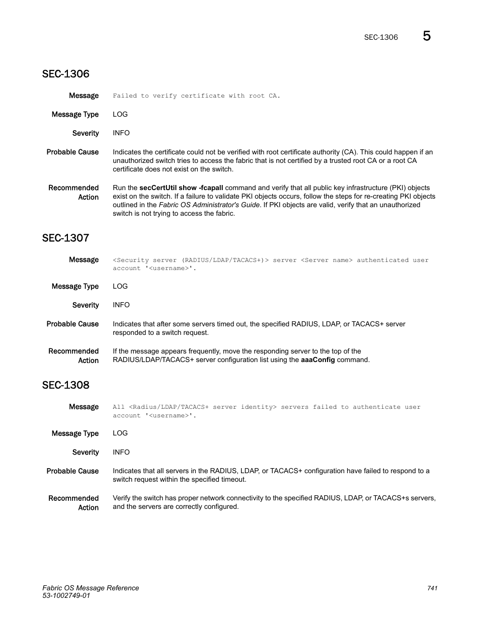 Sec-1306, Sec-1307, Sec-1308 | Dell POWEREDGE M1000E User Manual | Page 763 / 934