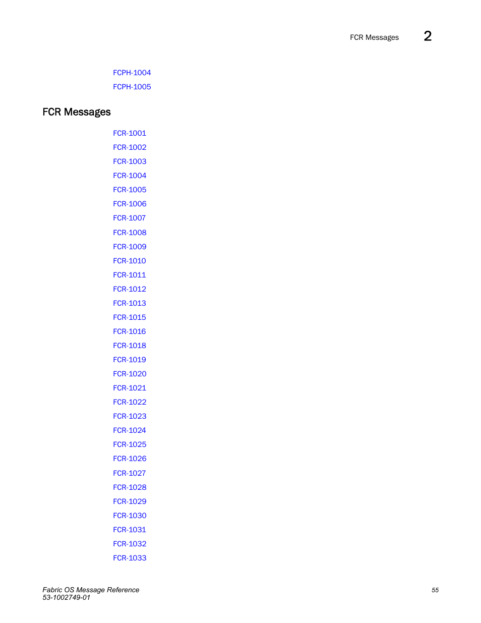 Fcr messages | Dell POWEREDGE M1000E User Manual | Page 77 / 934