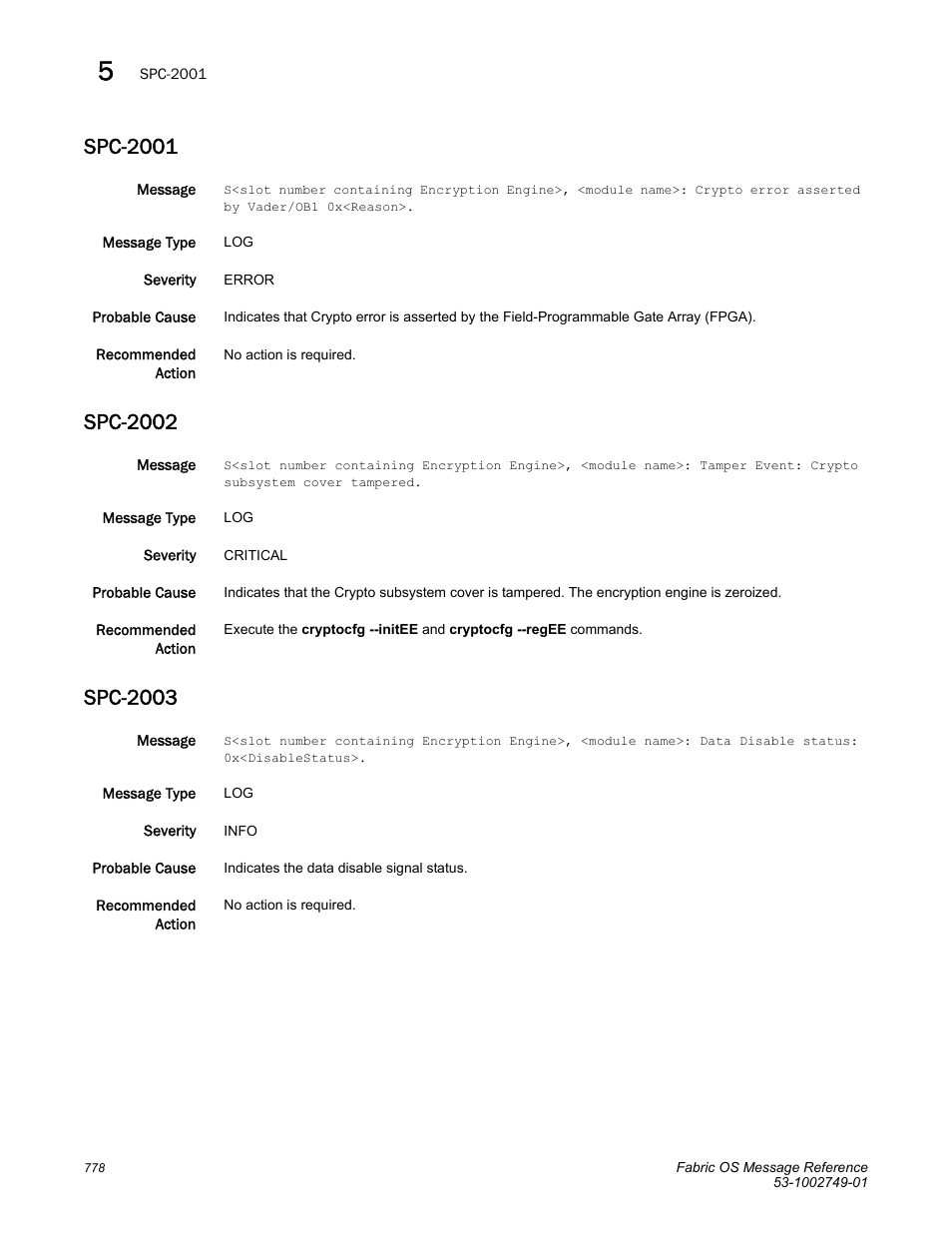 Spc-2001, Spc-2002, Spc-2003 | Dell POWEREDGE M1000E User Manual | Page 800 / 934