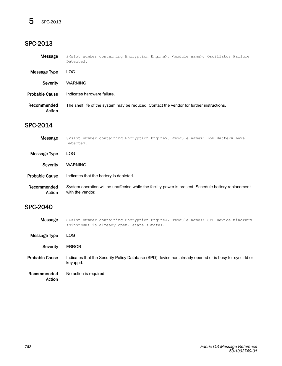 Spc-2013, Spc-2014, Spc-2040 | Dell POWEREDGE M1000E User Manual | Page 804 / 934