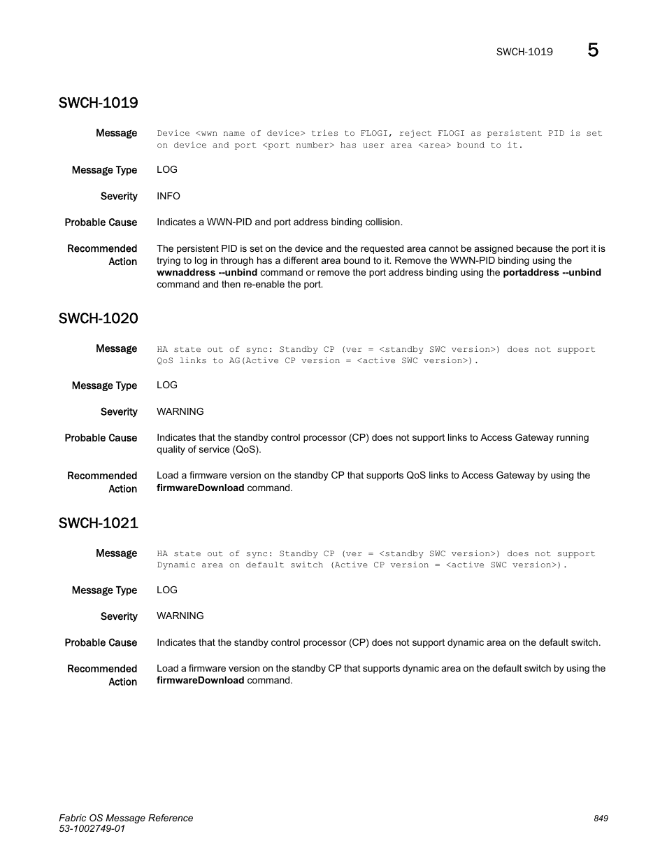 Swch-1019, Swch-1020, Swch-1021 | Dell POWEREDGE M1000E User Manual | Page 871 / 934