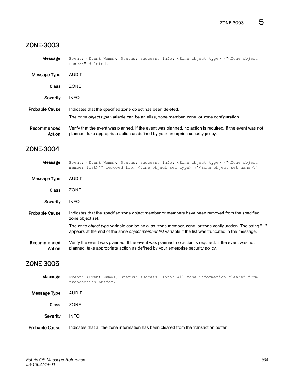 Zone-3003, Zone-3004, Zone-3005 | Dell POWEREDGE M1000E User Manual | Page 927 / 934