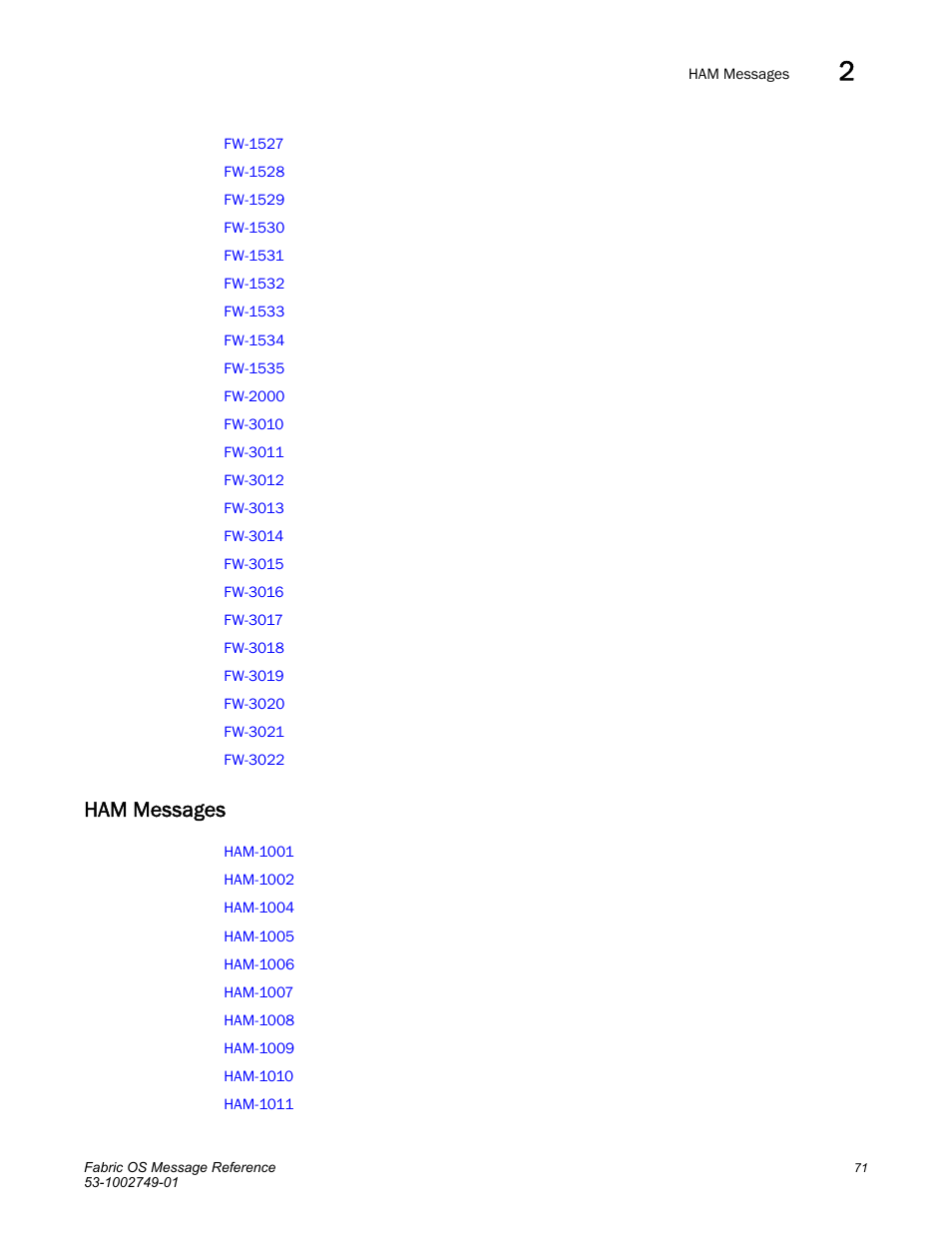Ham messages | Dell POWEREDGE M1000E User Manual | Page 93 / 934