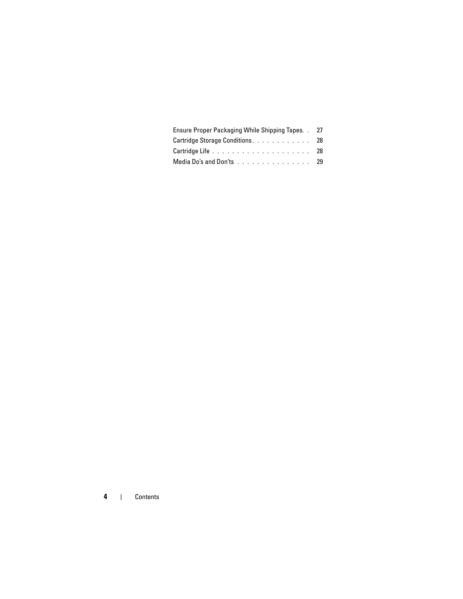 Dell PowerVault 100T (IDE Tape Drive) User Manual | Page 4 / 30