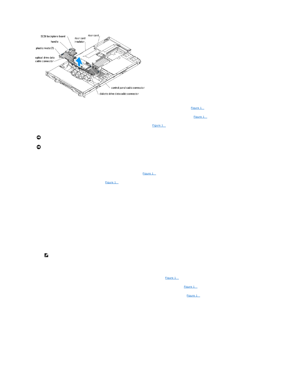 Installing a scsi backplane board | Dell PowerEdge 1850 User Manual | Page 4 / 9