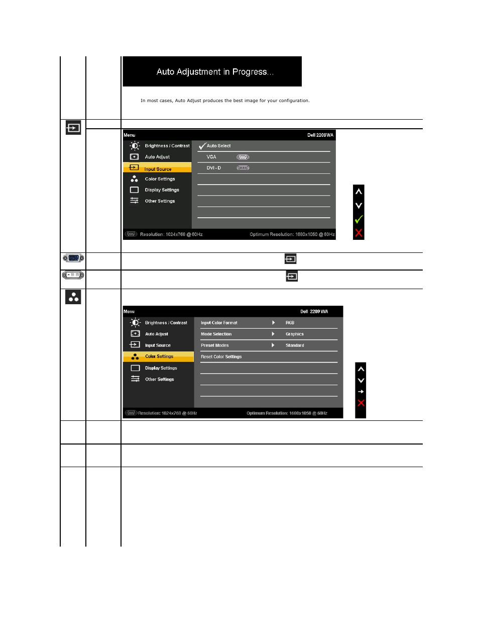 Dell 2209WA Monitor User Manual | Page 18 / 35