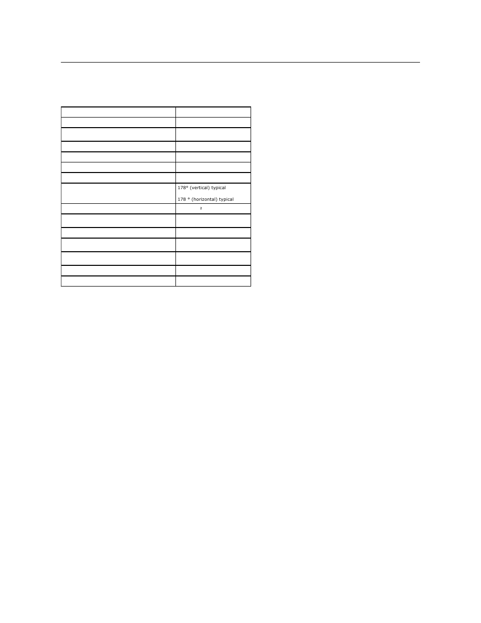 Monitor specifications, Flat panel specifications | Dell 2209WA Monitor User Manual | Page 7 / 35