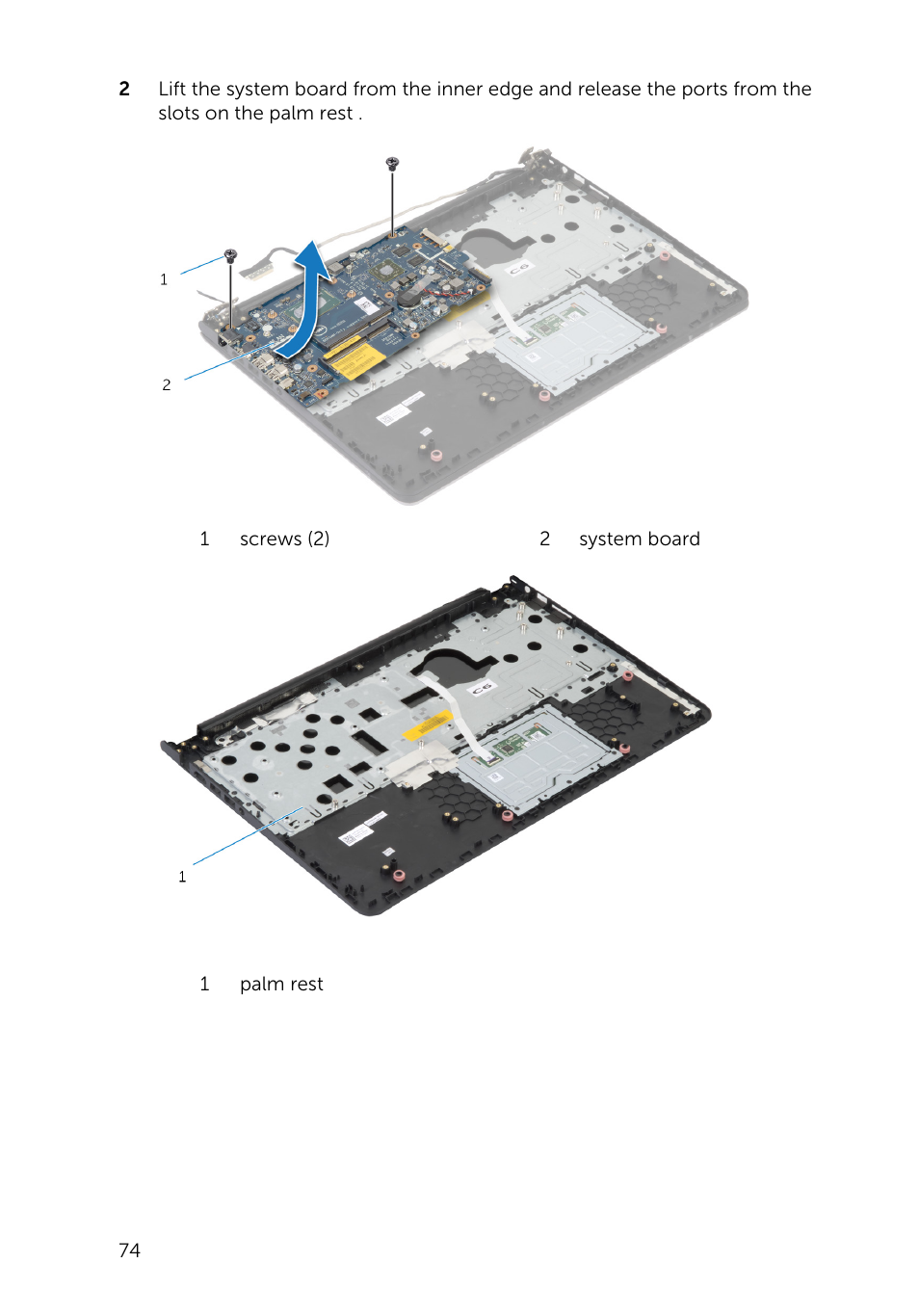 Dell Inspiron 15 (5543, Early 2015) User Manual | Page 74 / 93