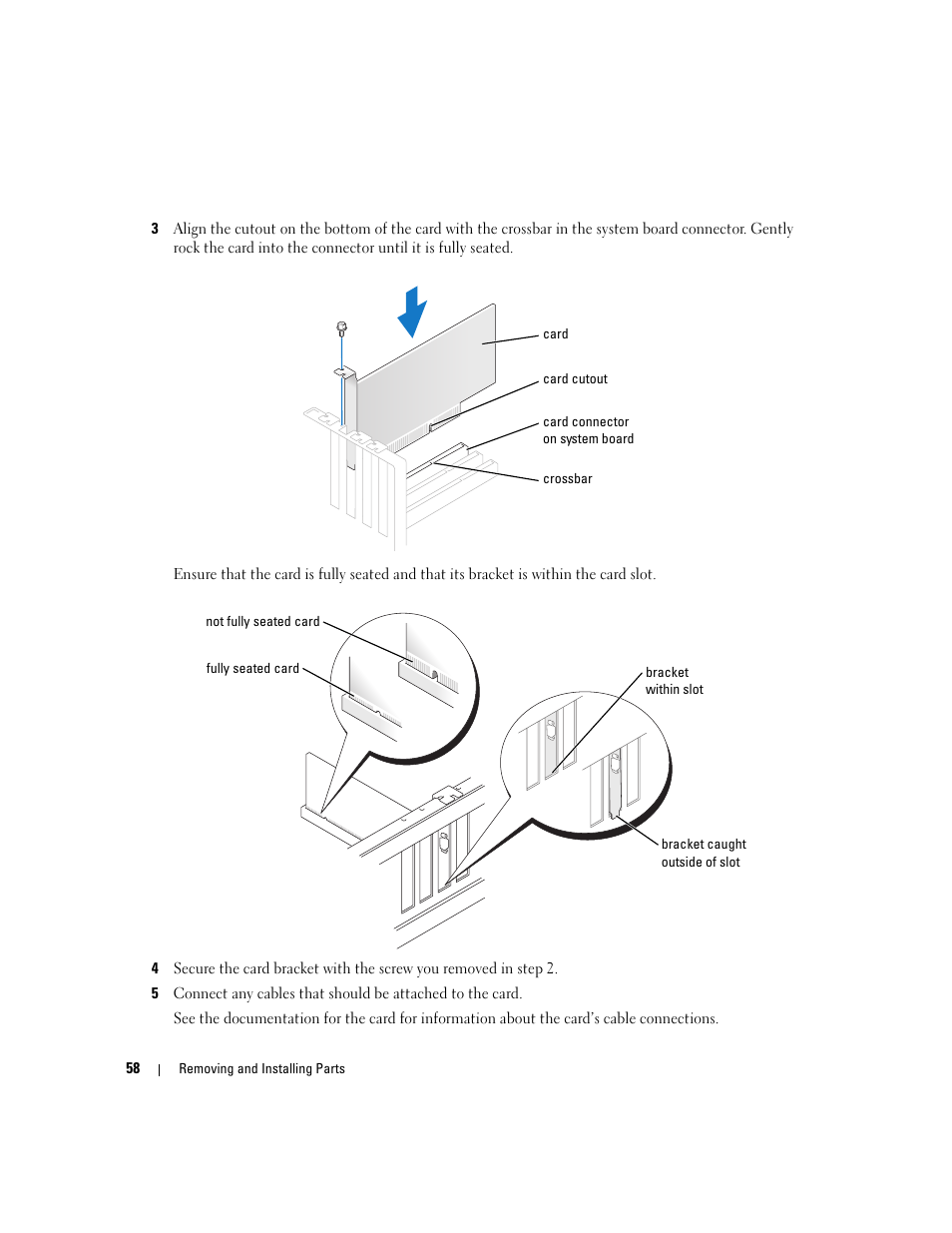Dell Dimension 3000 User Manual | Page 58 / 110