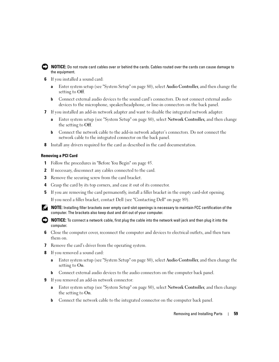 Dell Dimension 3000 User Manual | Page 59 / 110