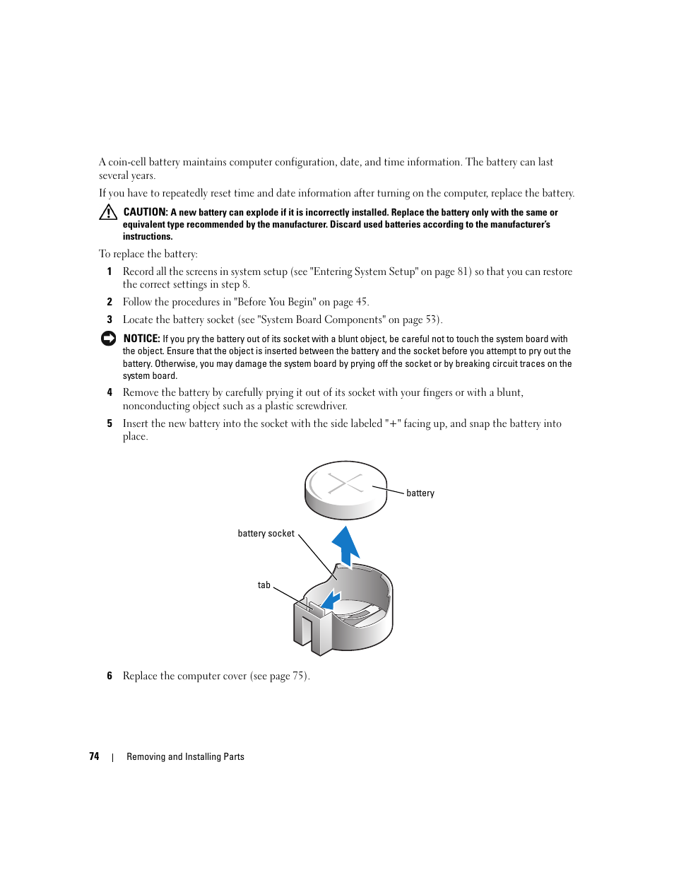 Dell Dimension 3000 User Manual | Page 74 / 110