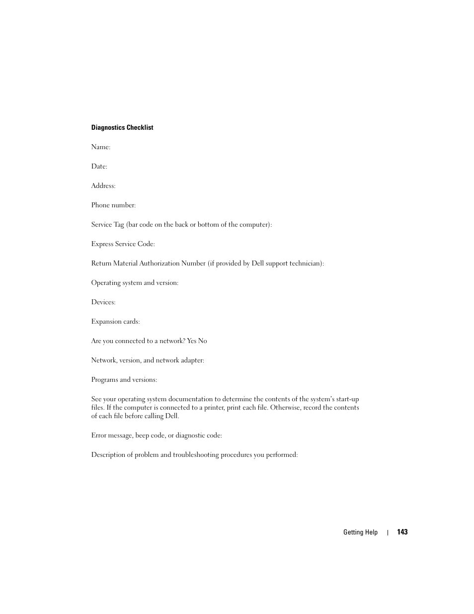 Dell Latitude D631 (Early 2009) User Manual | Page 143 / 164