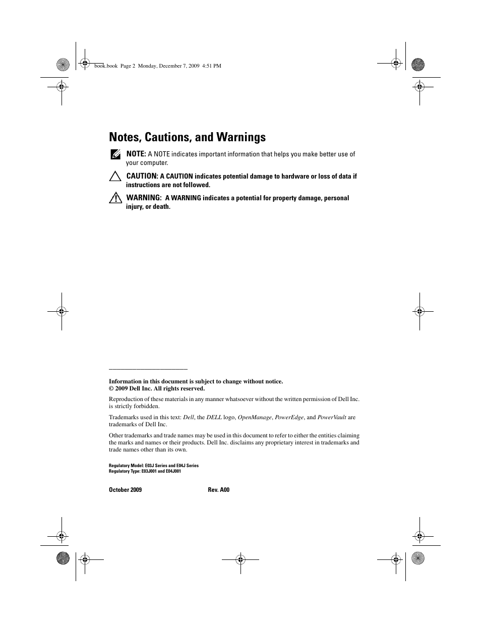 Dell PowerVault MD1220 User Manual | Page 2 / 70