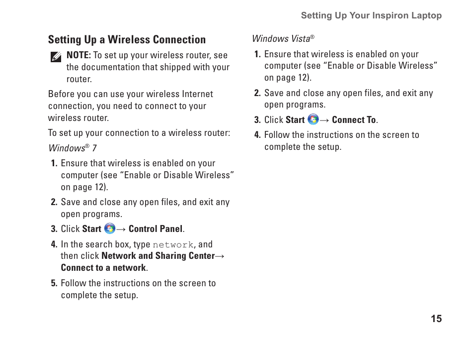 Dell Inspiron 15 (N5030, Mid 2010) User Manual | Page 17 / 90