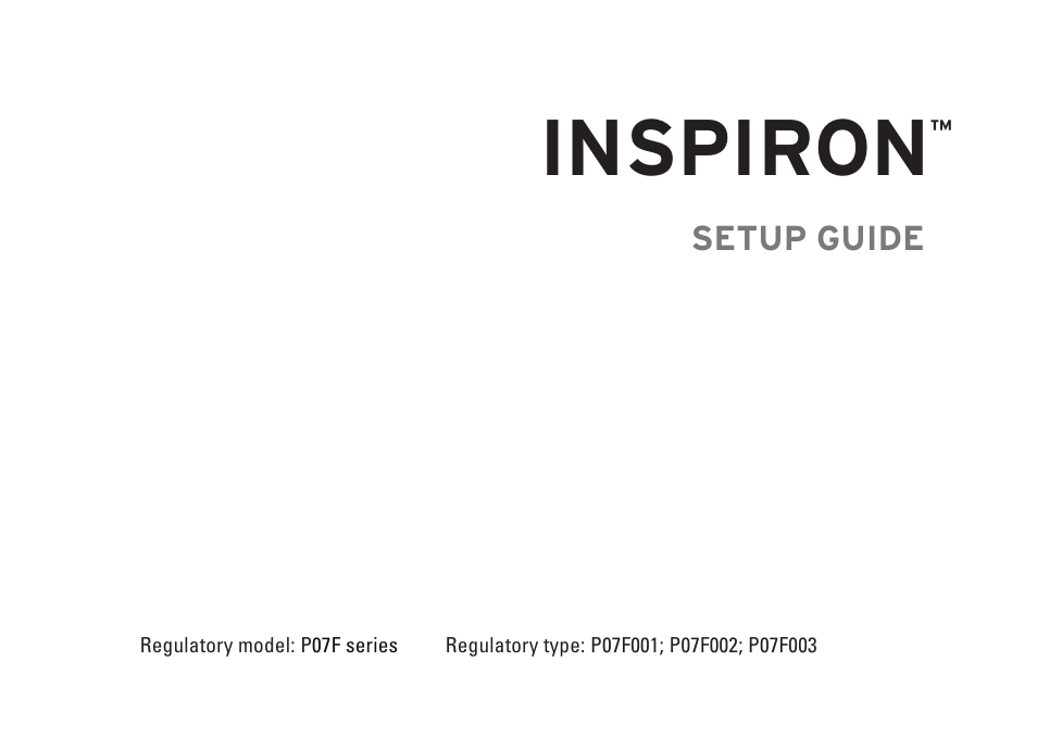 Inspiron | Dell Inspiron 15 (N5030, Mid 2010) User Manual | Page 3 / 90