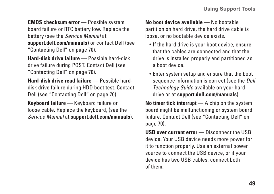 Dell Inspiron 15 (N5030, Mid 2010) User Manual | Page 51 / 90