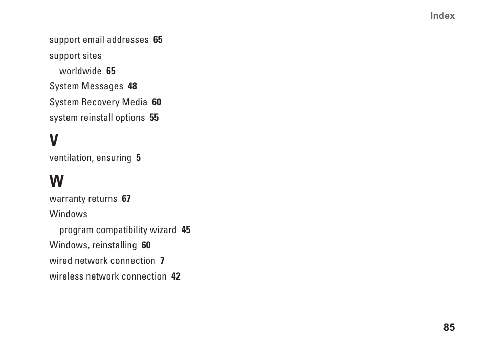 Dell Inspiron 15 (N5030, Mid 2010) User Manual | Page 87 / 90