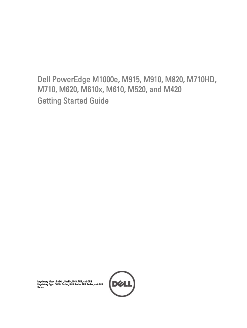 Dell PowerEdge M610 User Manual | 11 pages