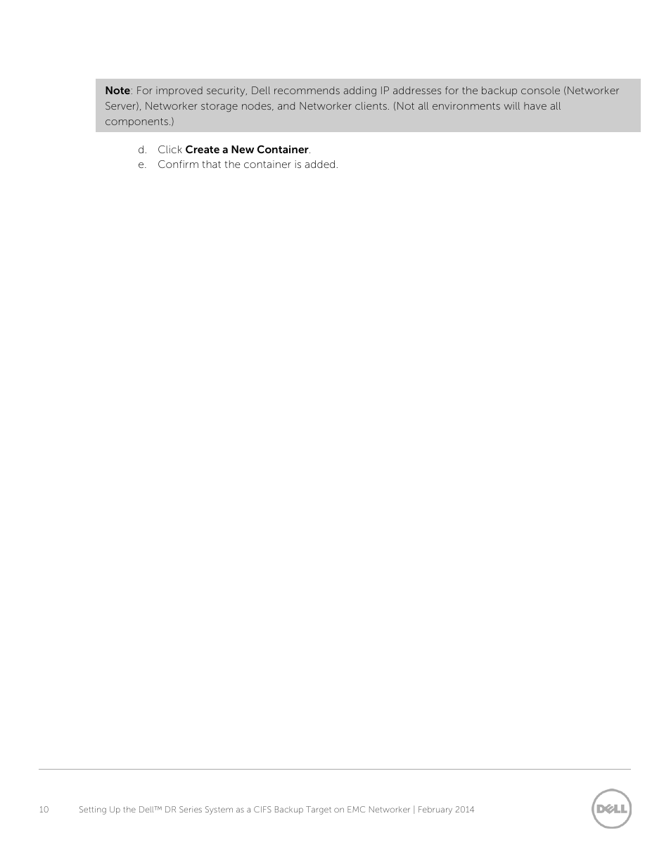 Dell DR4000 User Manual | Page 10 / 34