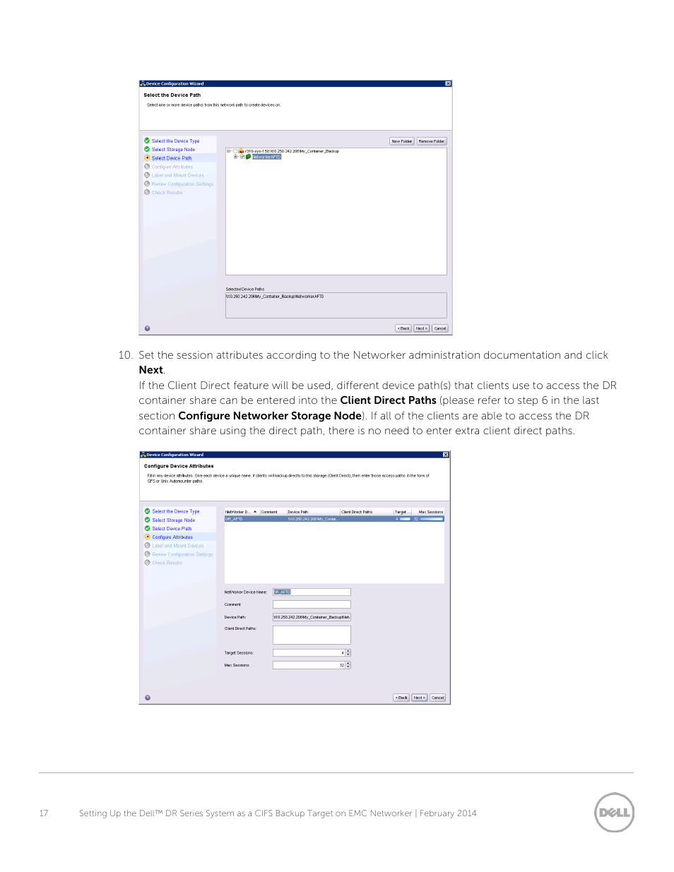 Dell DR4000 User Manual | Page 17 / 34