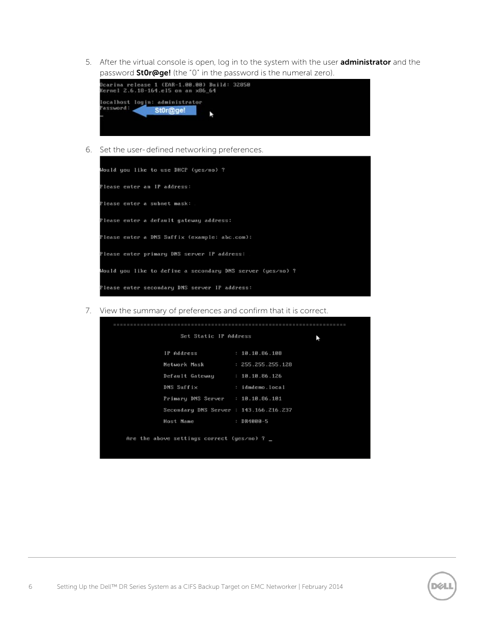 Dell DR4000 User Manual | Page 6 / 34