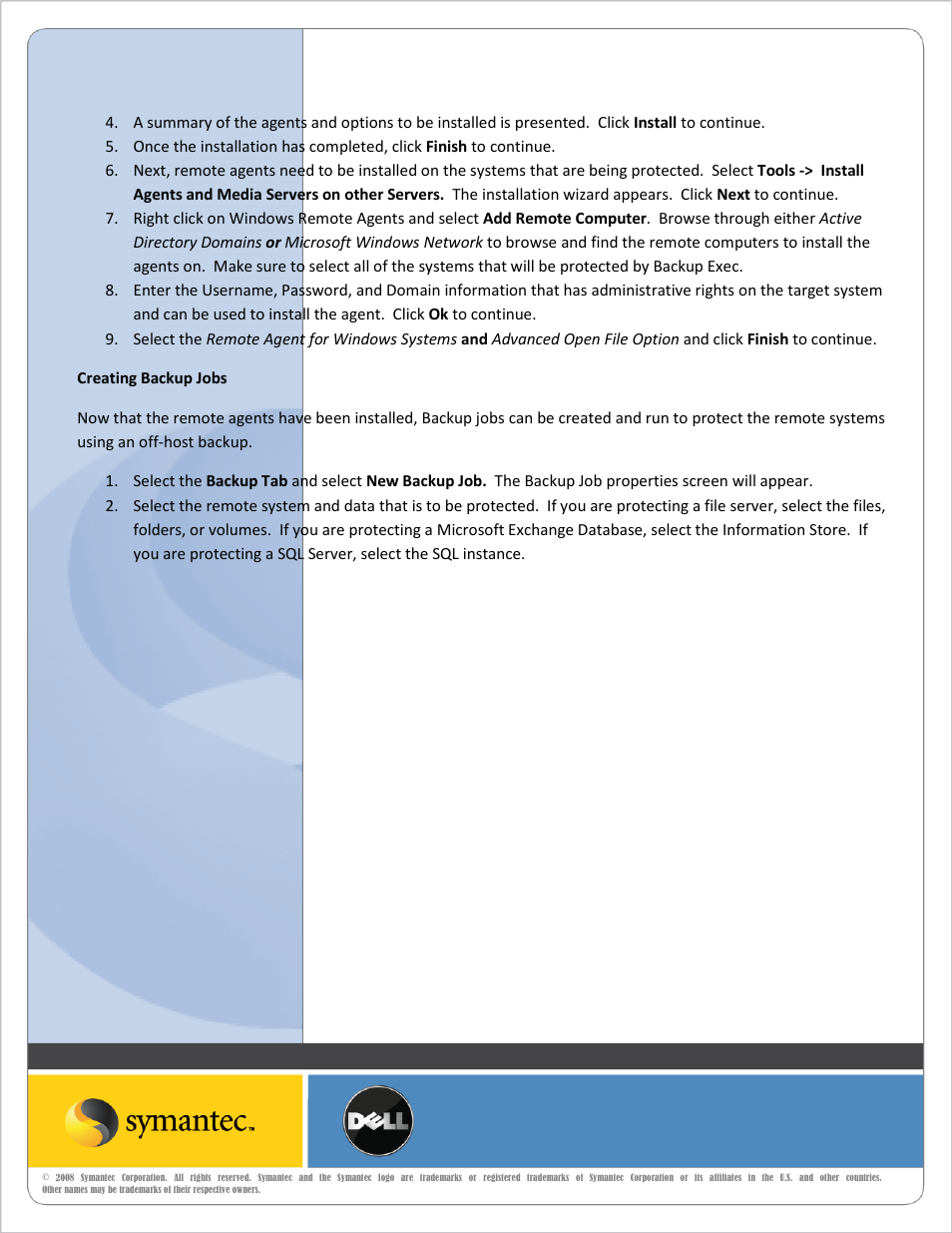 Dell PowerVault DL2100 User Manual | Page 18 / 25