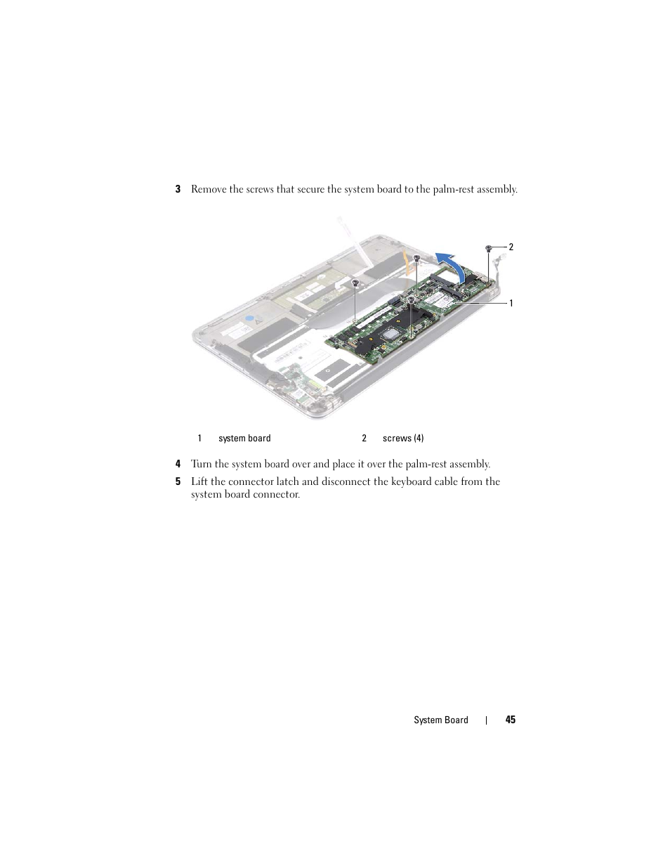 Dell XPS 13 (L322X, Early 2013) User Manual | Page 45 / 74