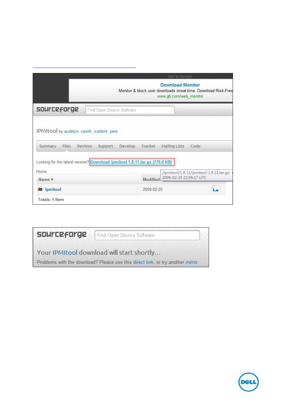 Ipmitool download | Dell PowerEdge C410x User Manual | Page 18 / 26