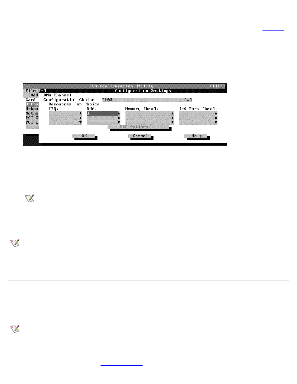 Adding an unlisted card | Dell OptiPlex GX1 User Manual | Page 44 / 103