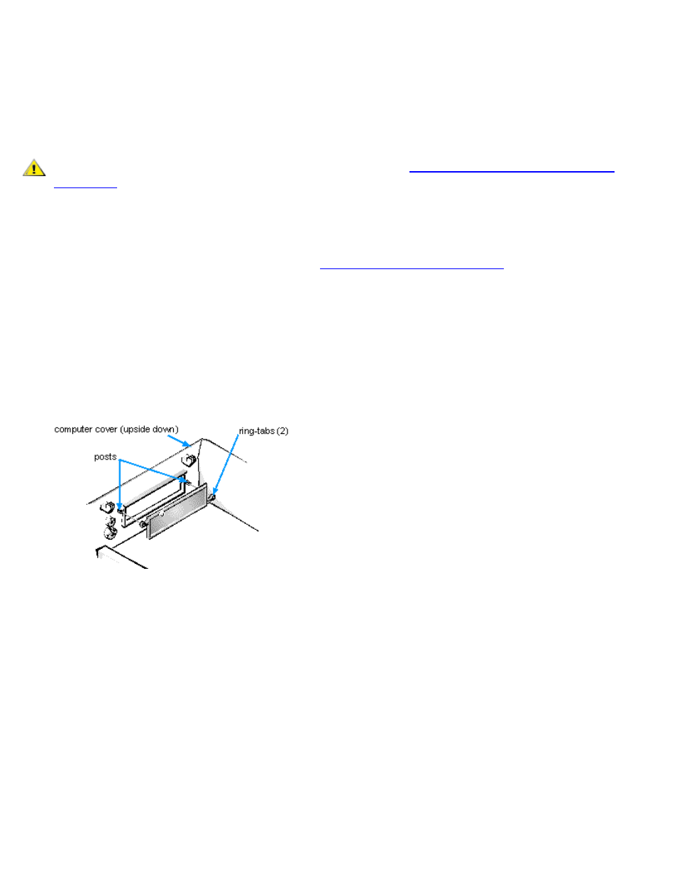 Removing and replacing front-panel inserts | Dell OptiPlex GX1 User Manual | Page 75 / 103