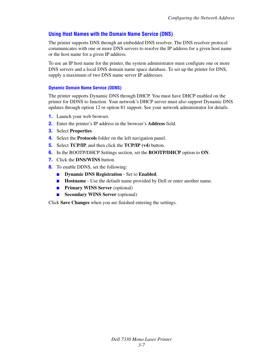 Dell 7330dn Mono Laser Printer User Manual | Page 36 / 229