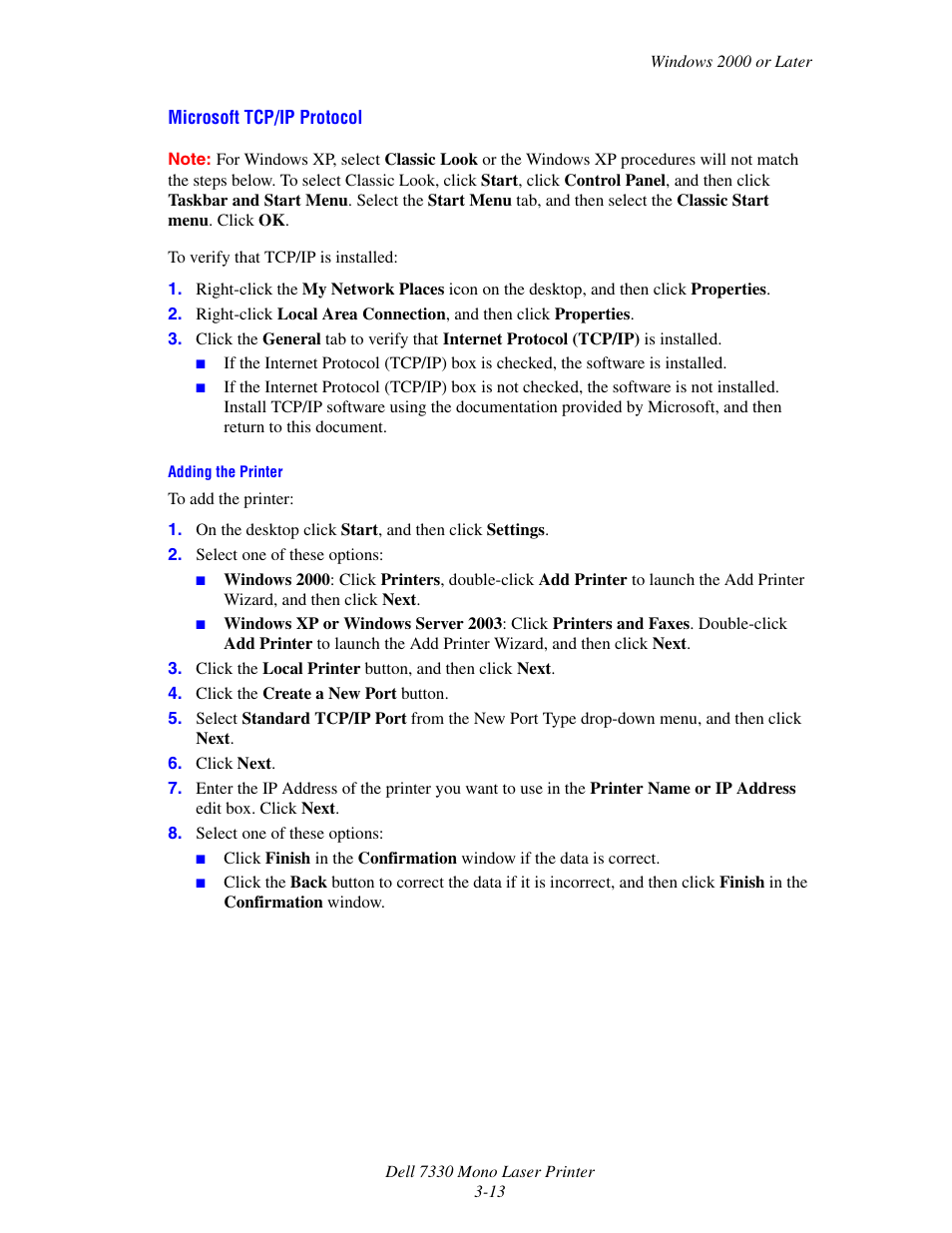 Dell 7330dn Mono Laser Printer User Manual | Page 42 / 229