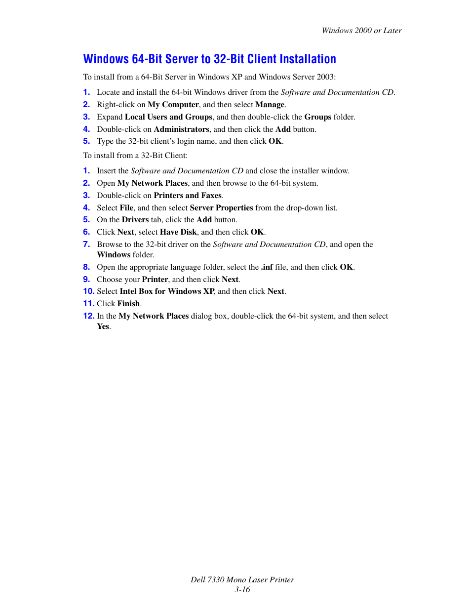 Dell 7330dn Mono Laser Printer User Manual | Page 45 / 229