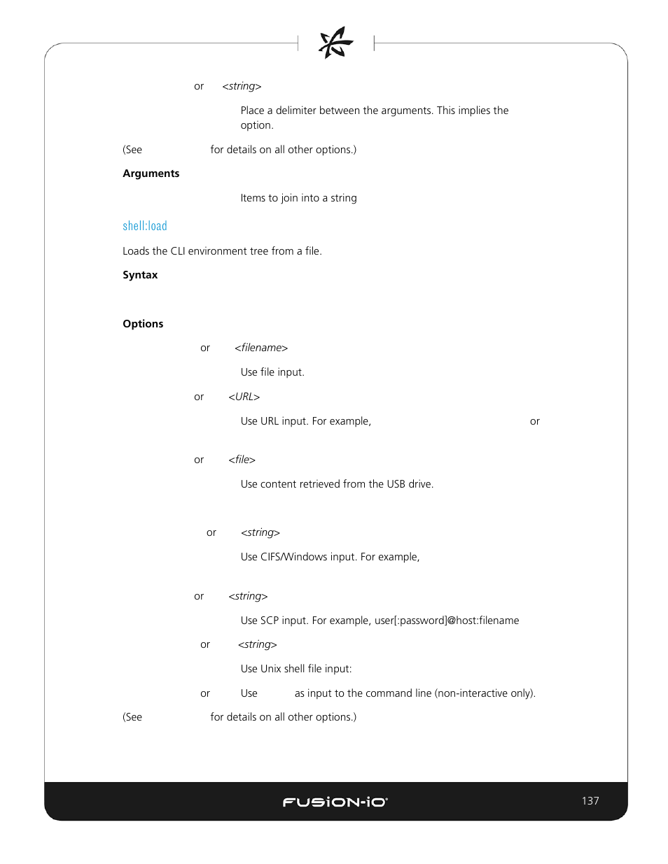 Shell:load | Dell Acceleration Appliances for Databases User Manual | Page 137 / 156