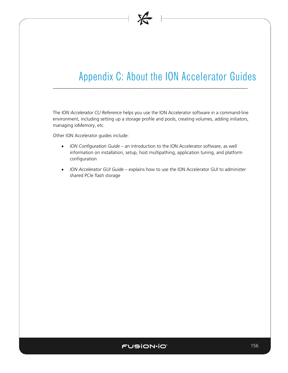 Appendix c: about the ion accelerator guides | Dell Acceleration Appliances for Databases User Manual | Page 156 / 156