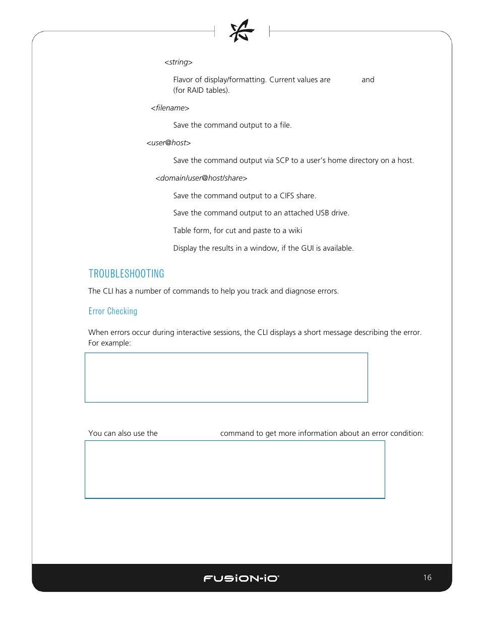 Troubleshooting, Error checking | Dell Acceleration Appliances for Databases User Manual | Page 16 / 156