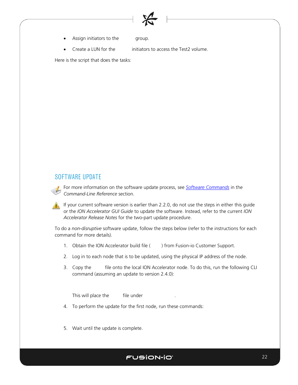 Software update | Dell Acceleration Appliances for Databases User Manual | Page 22 / 156