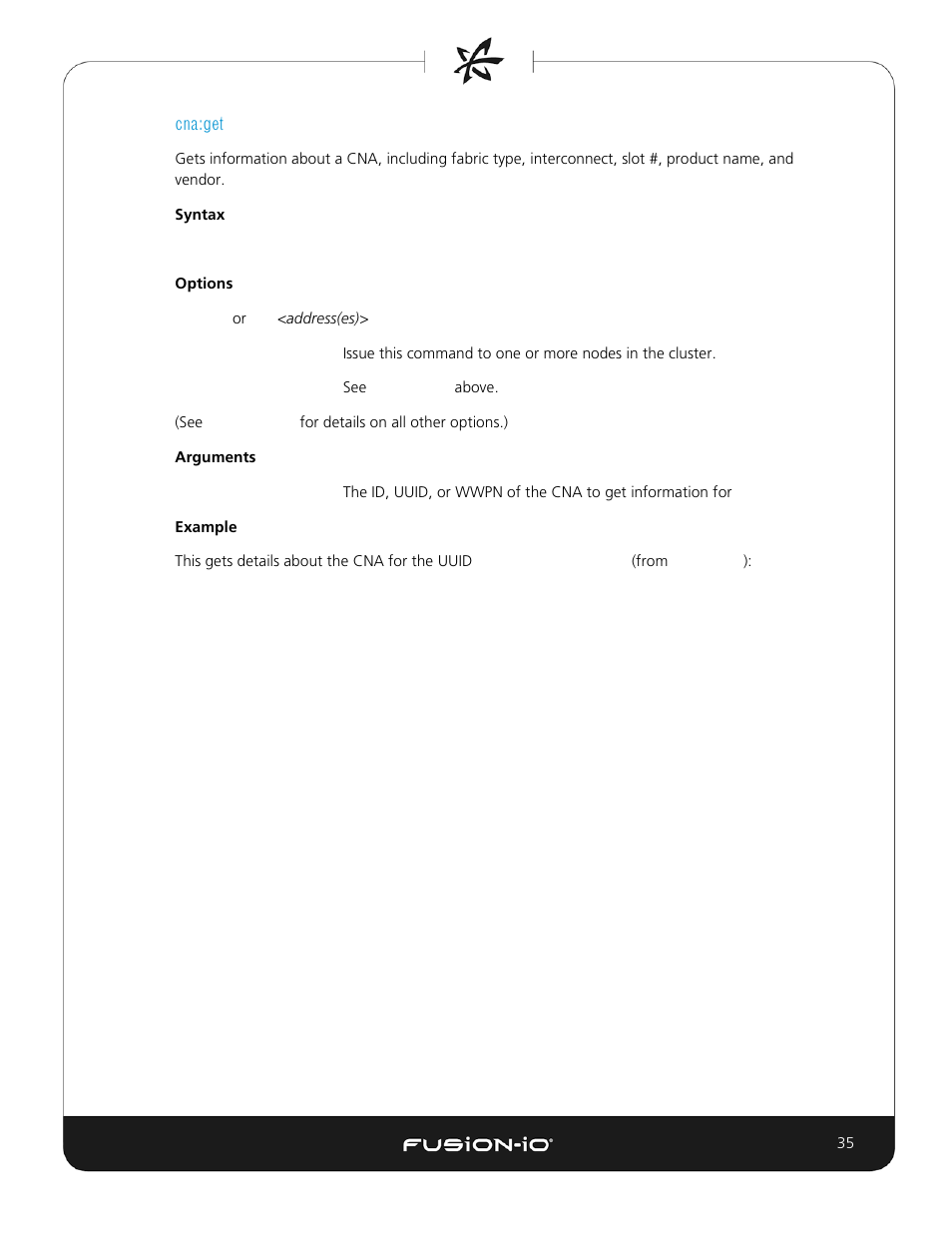 Cna:get | Dell Acceleration Appliances for Databases User Manual | Page 35 / 156