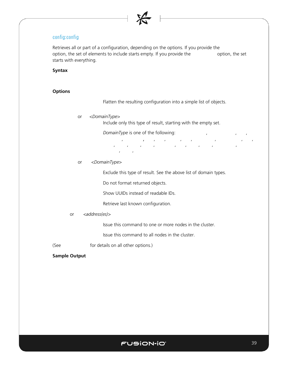 Config:config | Dell Acceleration Appliances for Databases User Manual | Page 39 / 156
